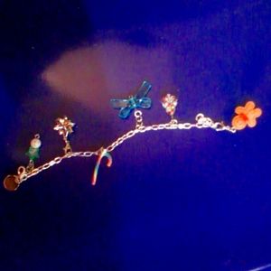 Holiday charm bracelet